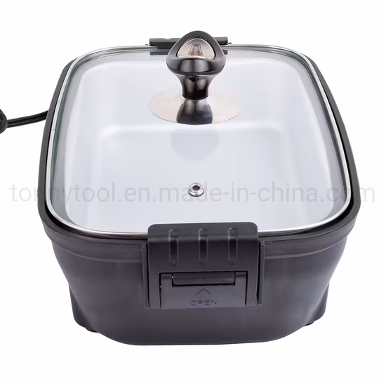 Cuisinière électrique portative de poêle de boîte à lunch 12V